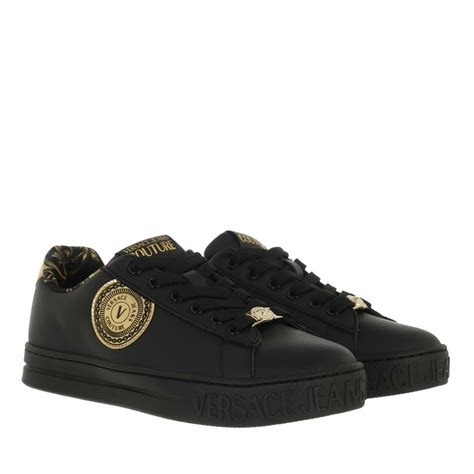 sneakers nere donna versace jeans|versace jeans couture sneakers.